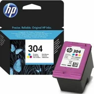 Tusz HP 304 - Tusz kolorowy do HP DeskJet 2620, 2630, 2632, 2633, 3720 ...